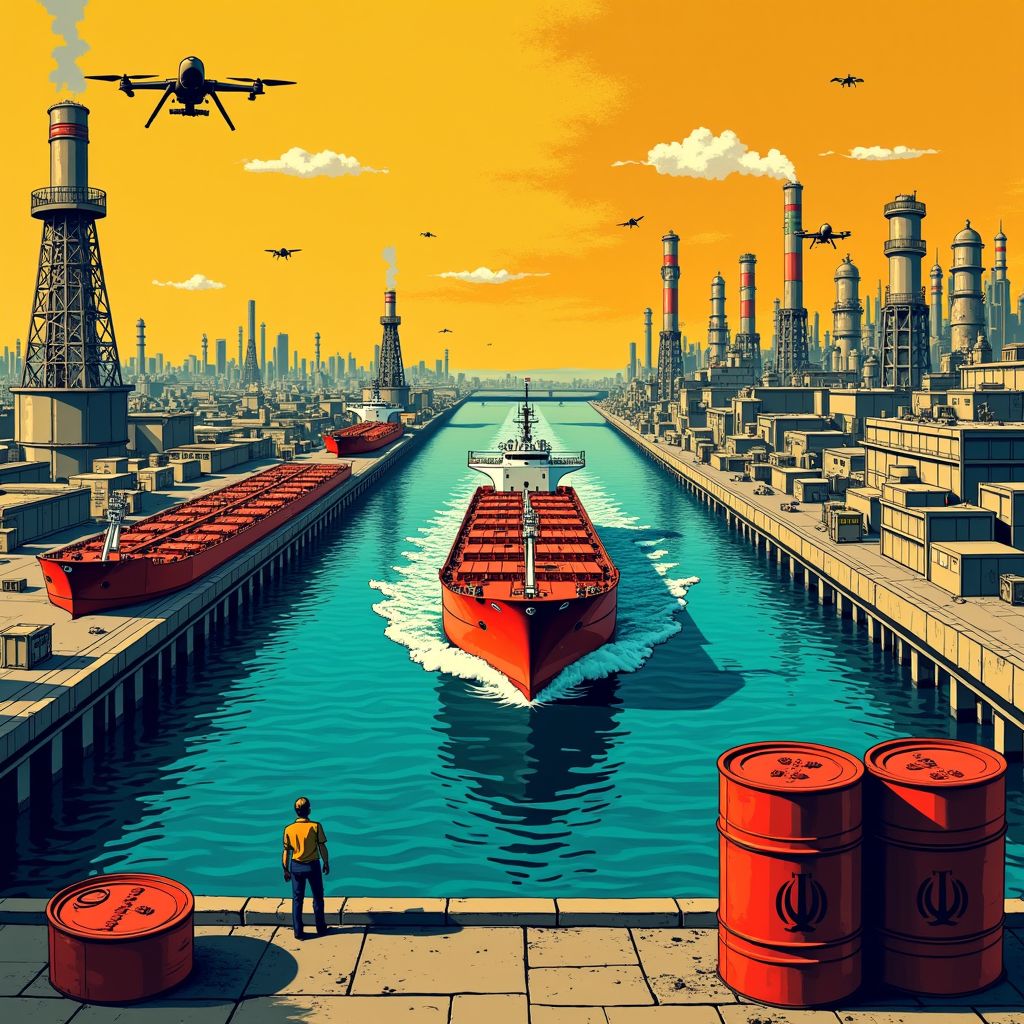 Iran sluit strategische zeestraat af na aanval