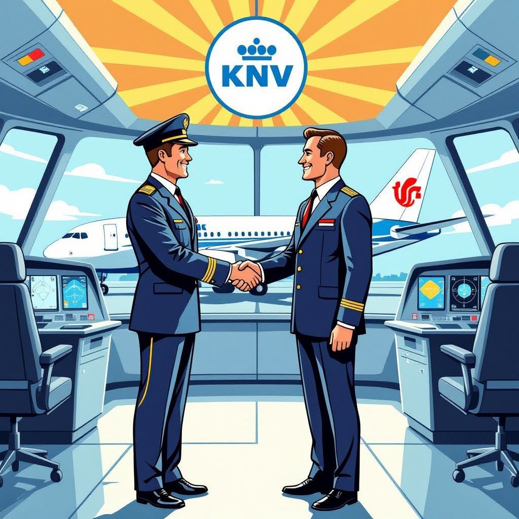 KLM-piloten krijgen substantiële loonsverhoging na lange onderhandelingen