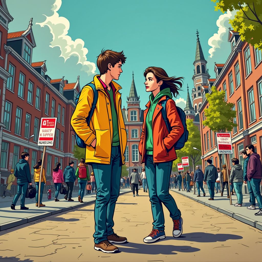 een joodse student in amsterdam gebruikt nu een schuilnaam uit angst