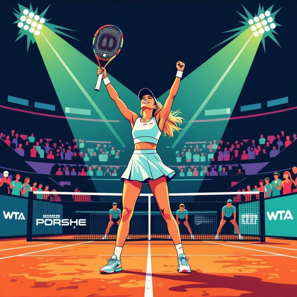 rybakina breekt muchova op met brutale comeback