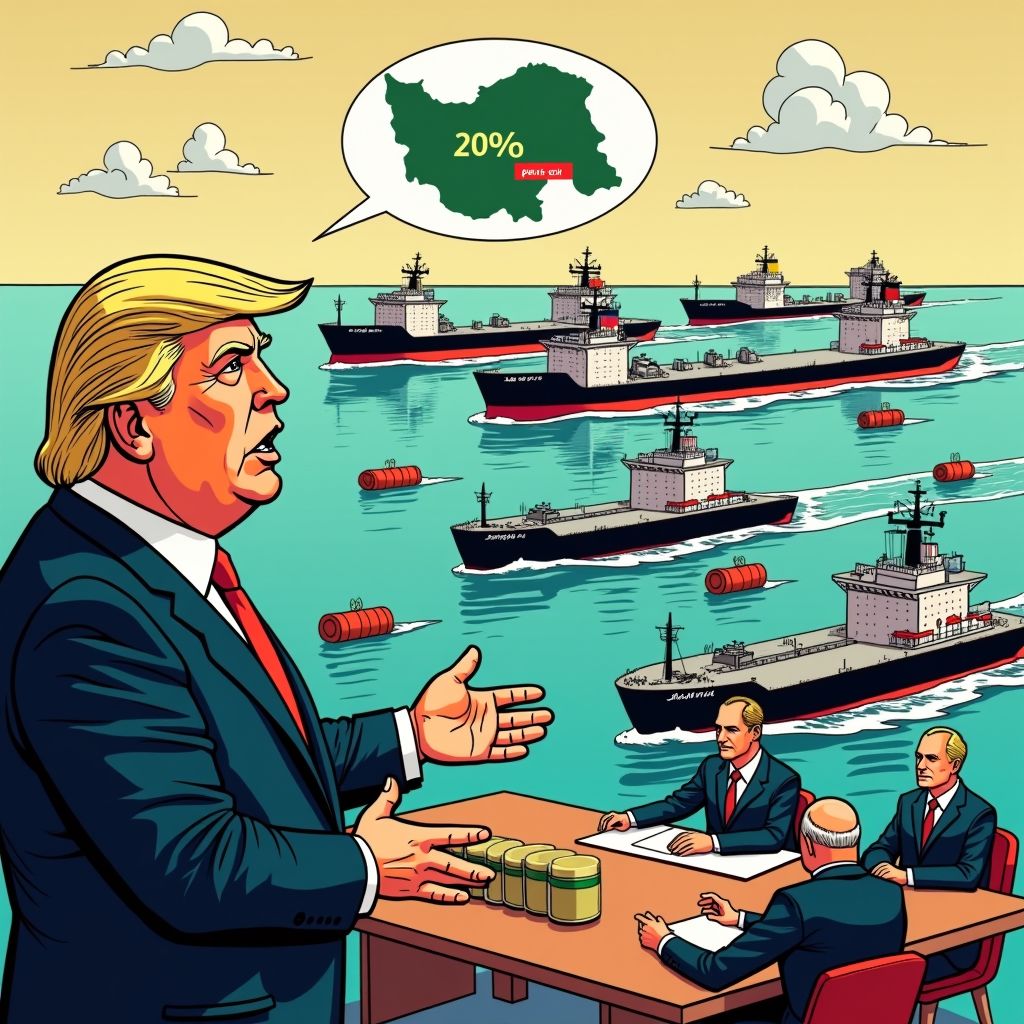 trump kondigt blokkade van de Straat van Hormuz aan — wat staat er op het spel?