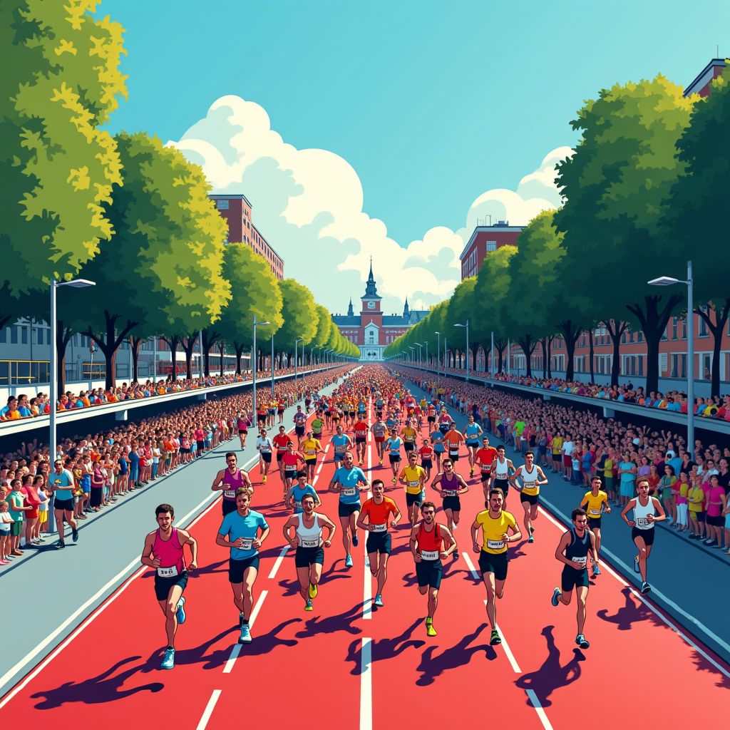 record aantal lopers voor enschede marathon