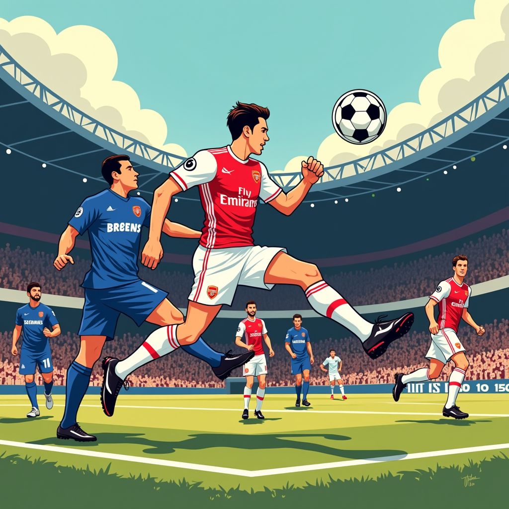 Timber stelt Arsenal gerust in felle derby