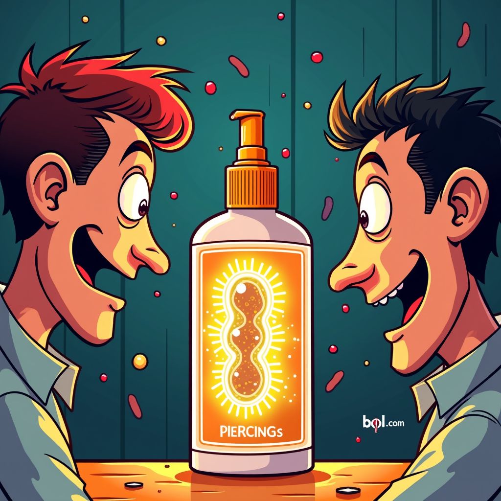 resistente bacterie in piercingcare product zorgt voor golf van oorinfecties