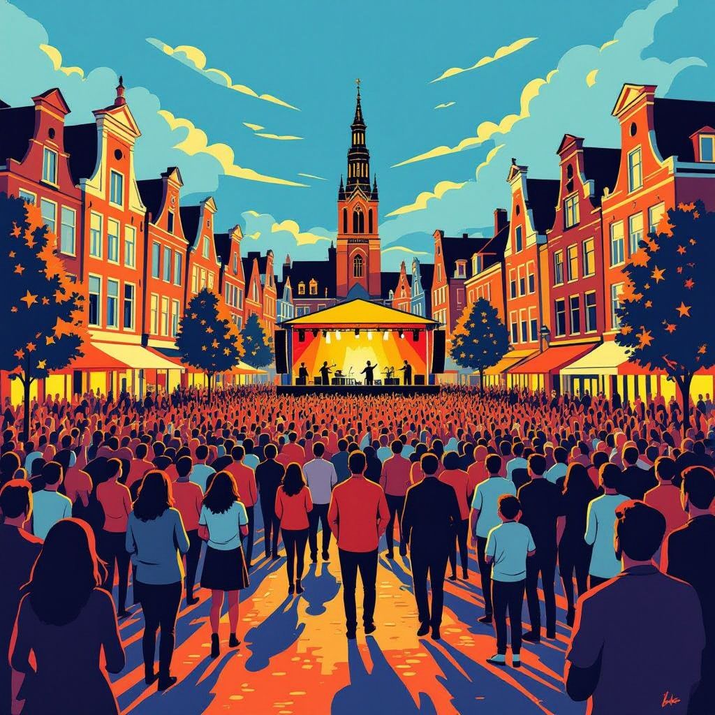 orange takes over zwolle: king's night kicks off biggest celebration yet