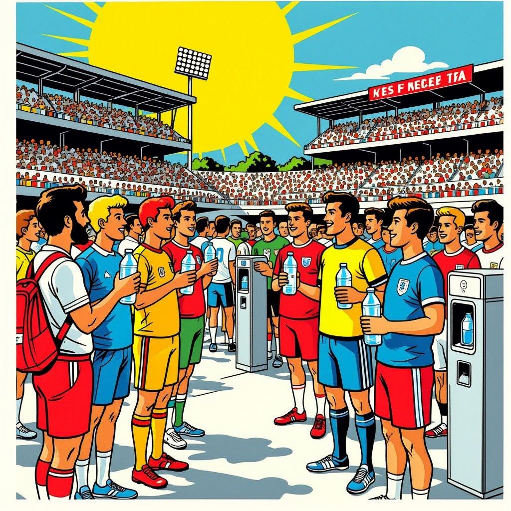 fifa draait bij: fans mogen toch een 590 ml plastic flesje mee naar WK-stadions