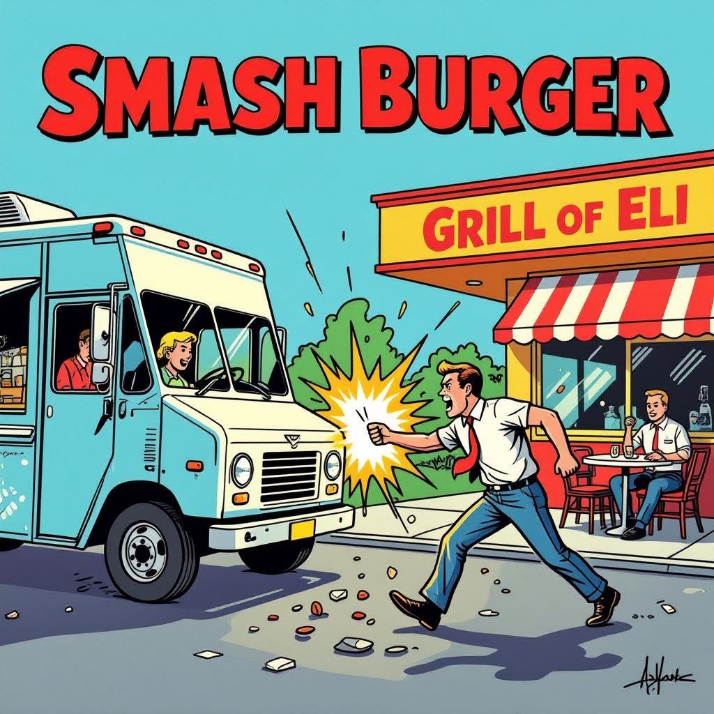 smashburgertruck ontspoord: burgeroorlog in delfgauw