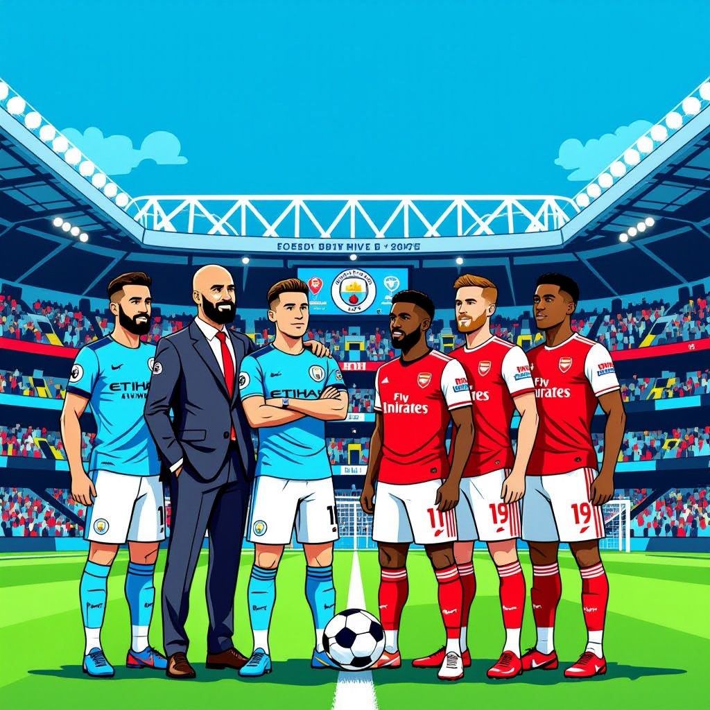 city versus arsenal: wie knapt er onder druk?