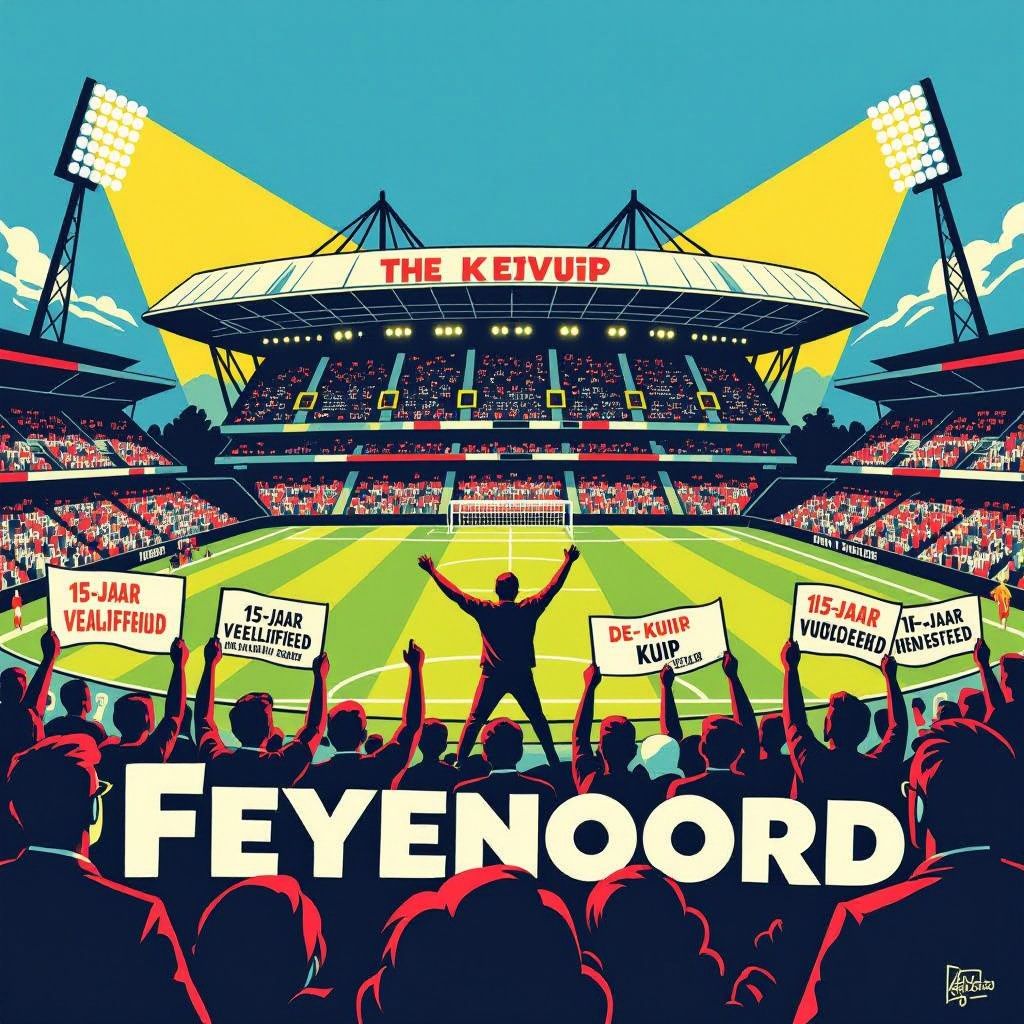 eis om veiligheid voor fans blokkeert fusie Feyenoord en De Kuip