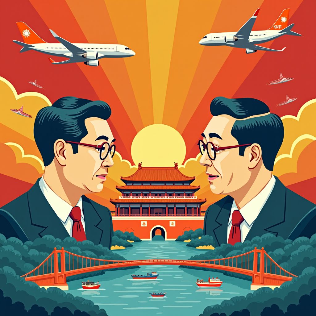 China versoepelt betrekkingen met Taiwan na bezoek oppositieleider