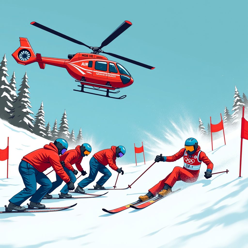 Lindsey Vonn's Olympic dream ends in chaos after brutal crash