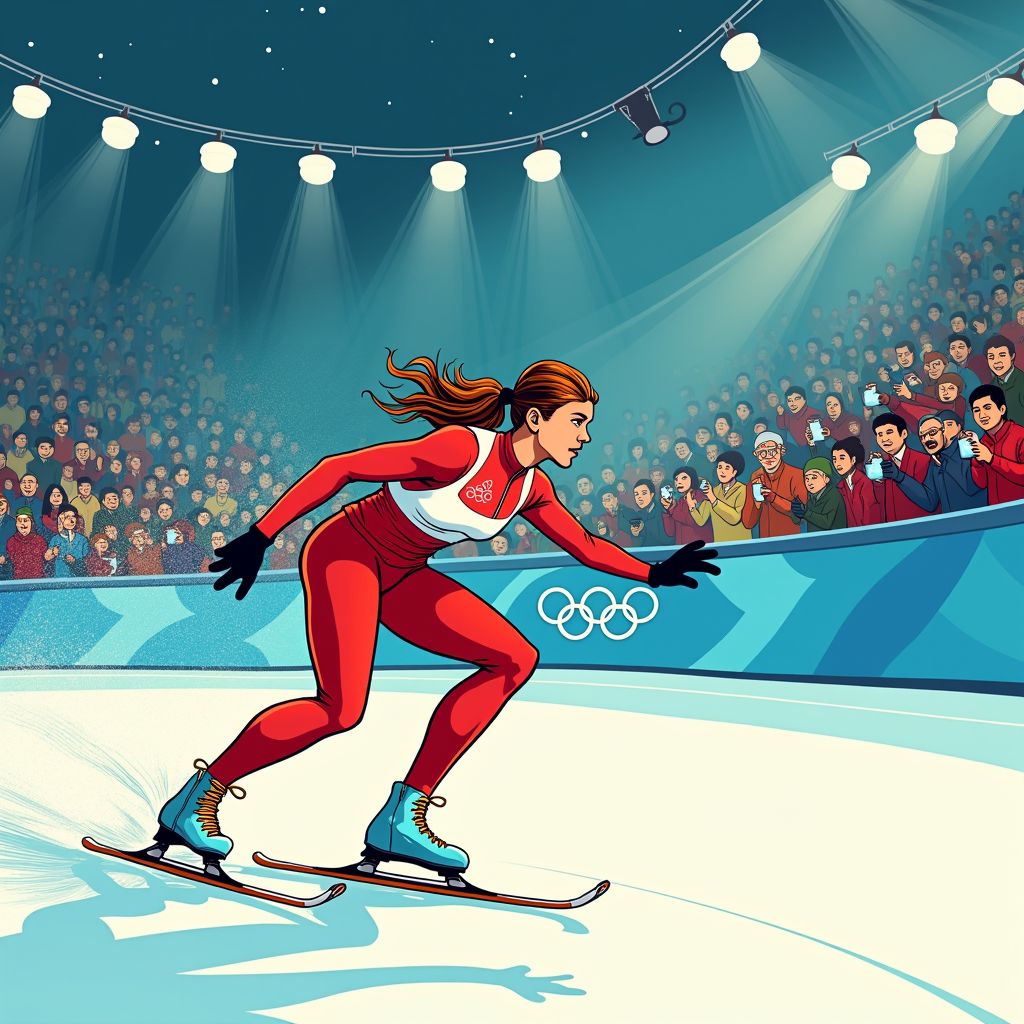 jutta leerdam chases olympic gold amid global spotlight