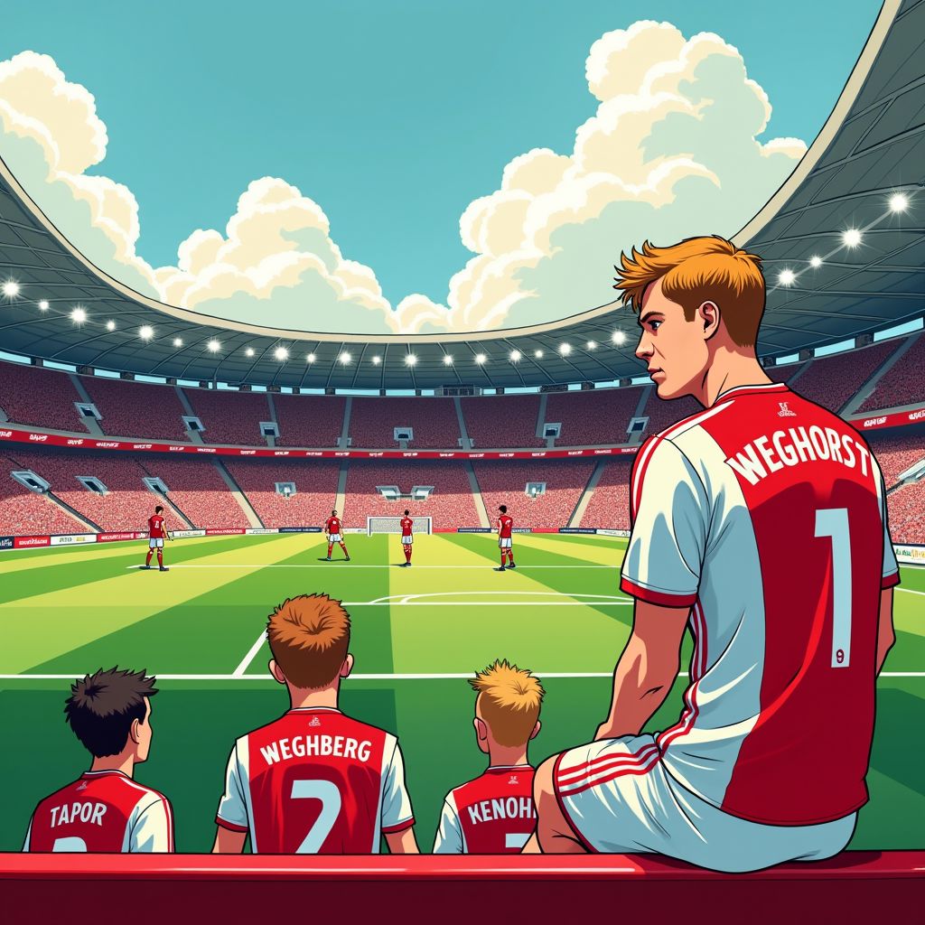 Weghorst buiten basis bij Ajax terwijl wk-droom op losse schroeven staat