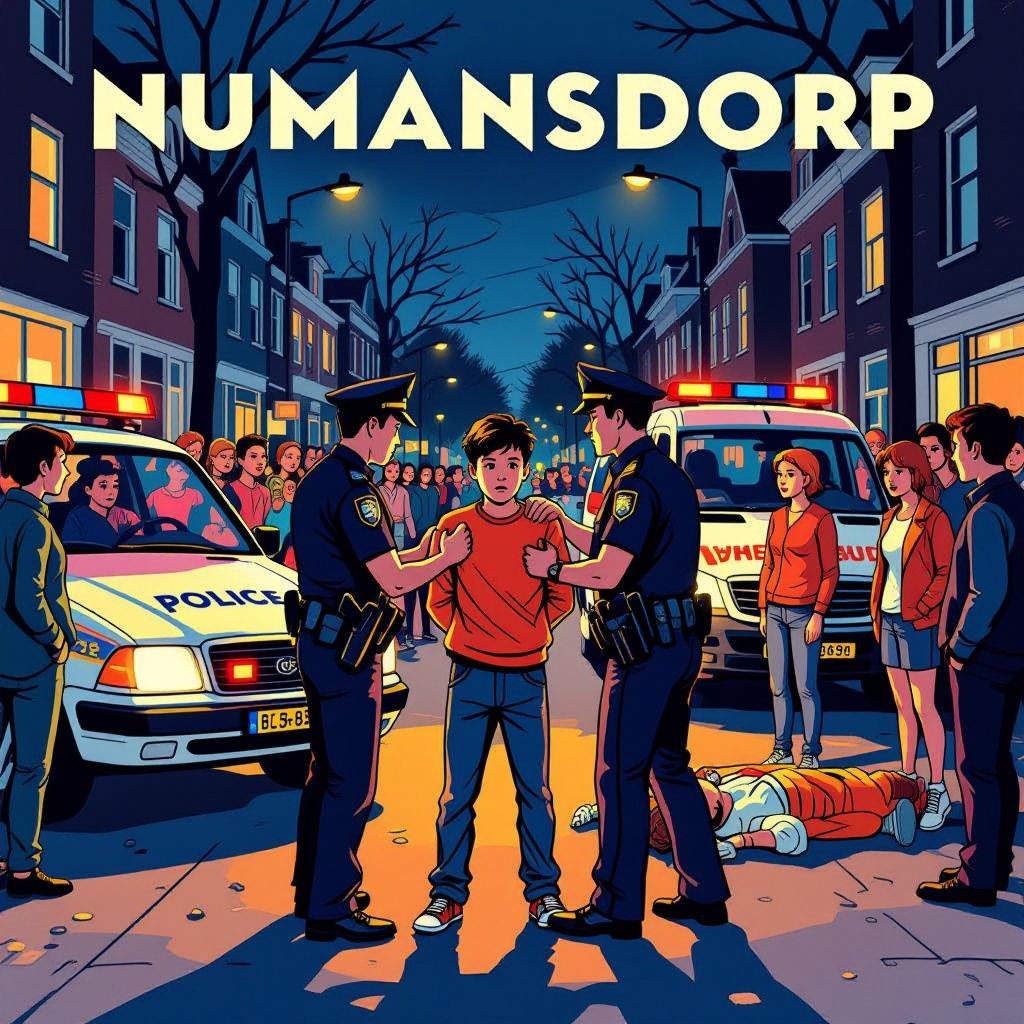 tiener aangehouden na gewelddadige uitbarsting in numansdorp