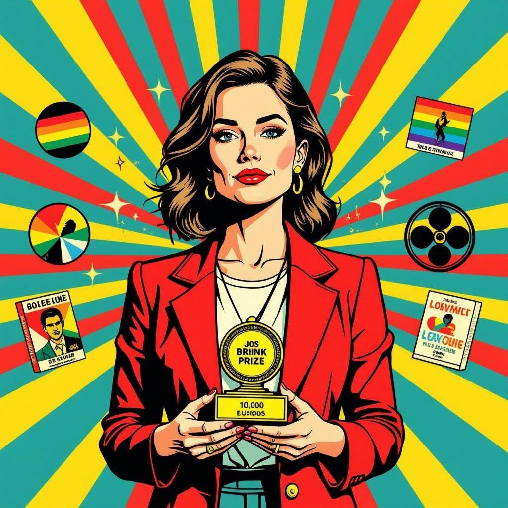 fleur pierets krijgt jos brink prijs voor liefdevolle activisme