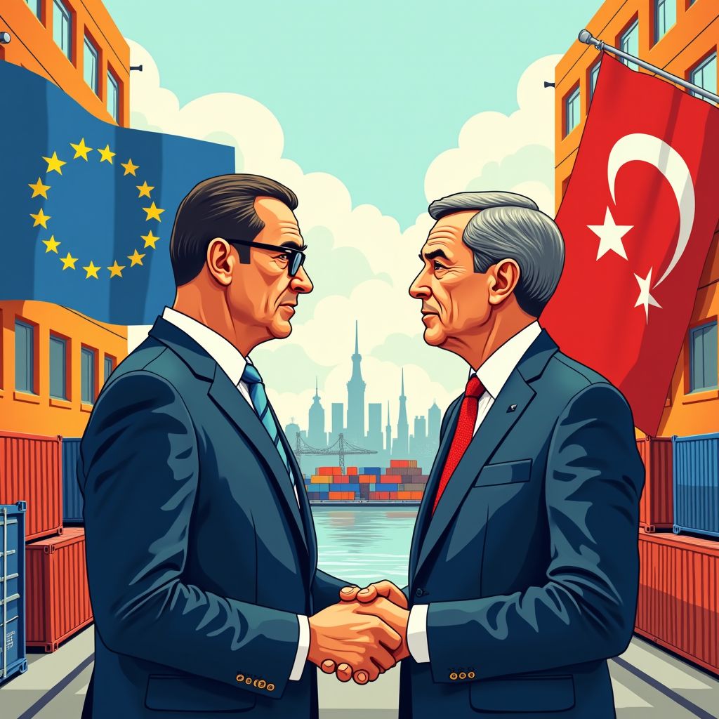 turkije dringt aan op modernisering van douane-unie met de eu