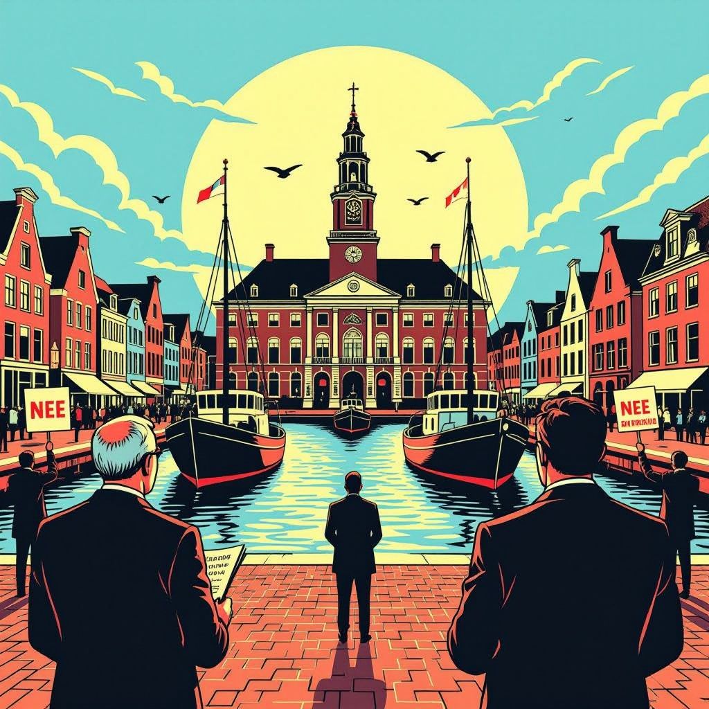 maassluis zegt nee tegen asielzoekers en zet burgemeester tegenover coalitie