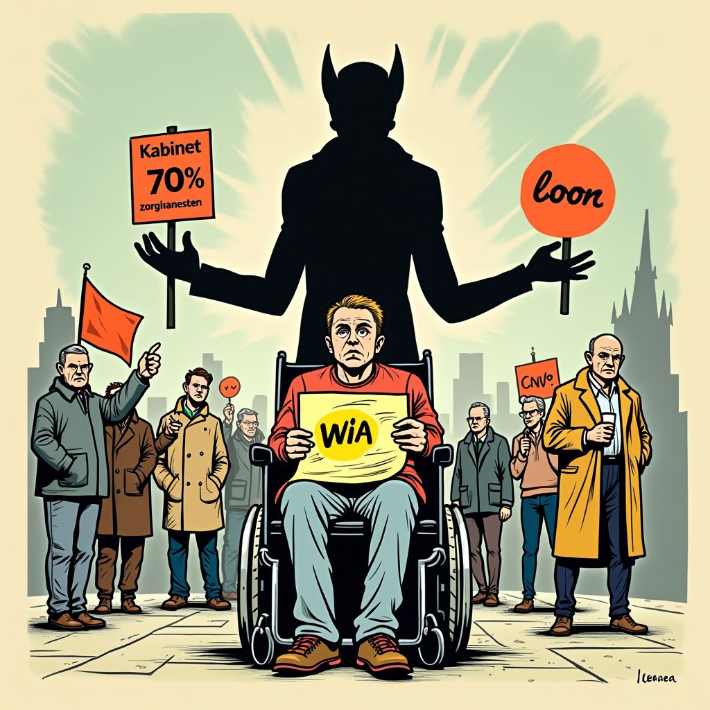 kabinet verlaagt uitkeringen voor langdurig zieken