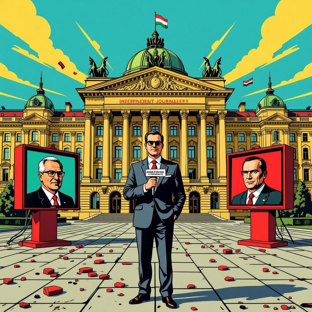 nieuwe premier magyar breekt met orbán-era door publieke omroep stil te leggen