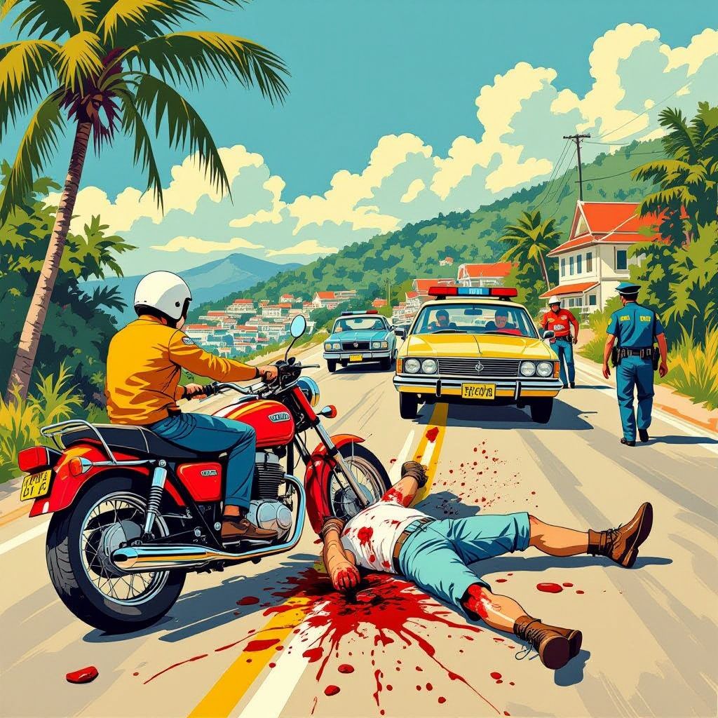 nederlandse toerist zwaargewond op pratumnak hill tijdens songkran