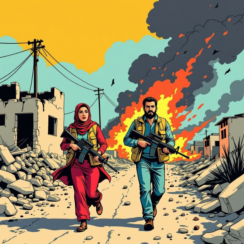 journaliste omgekomen bij tweede luchtaanval terwijl ze vluchtte