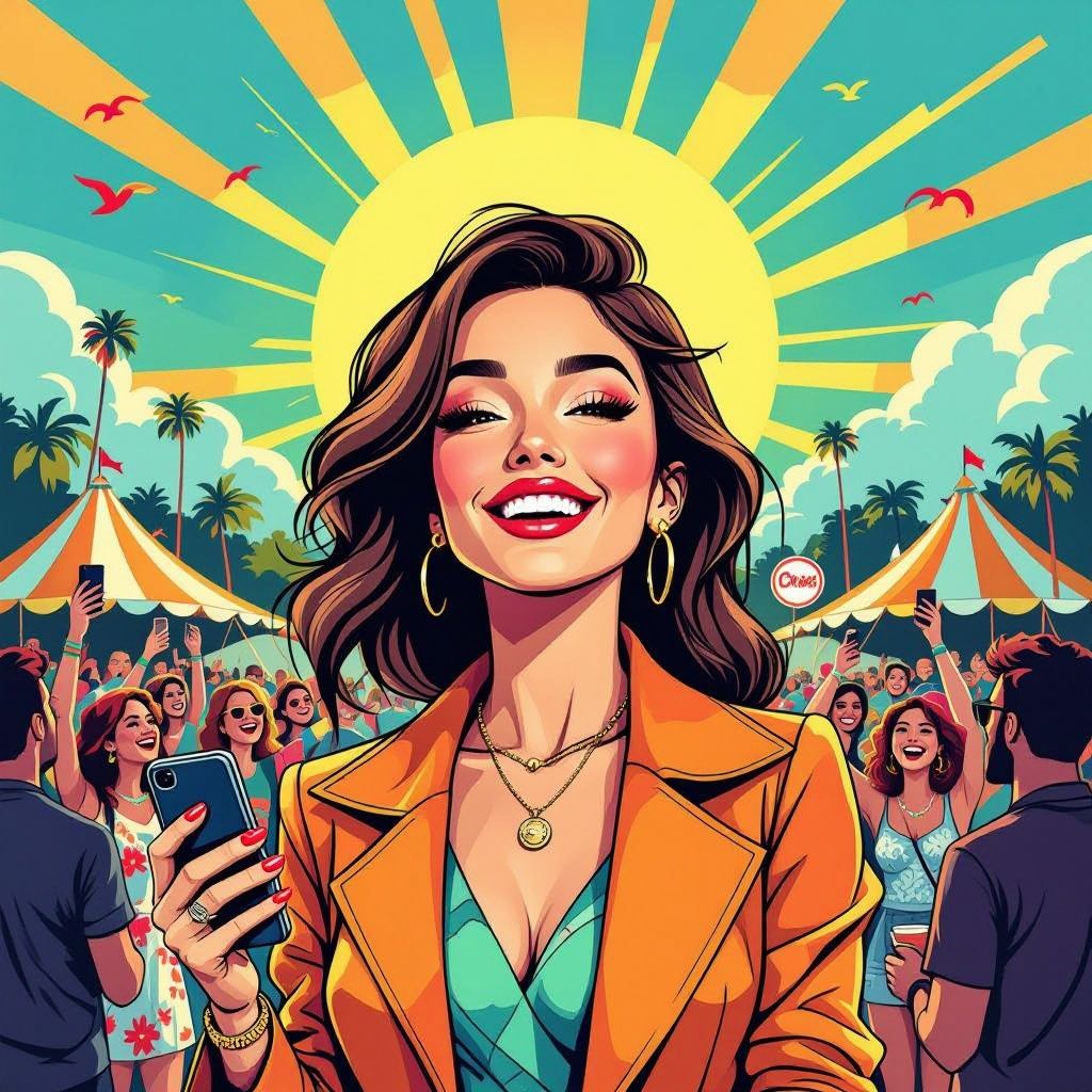 monica geuze keert terug met coachella-vlog na tweejarige stilte