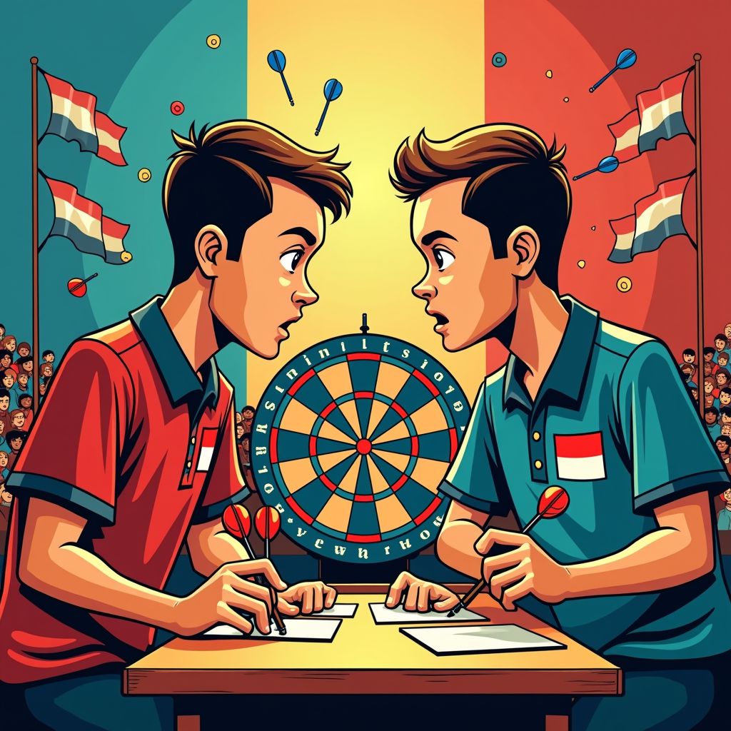 van veen stuns littler on premier league debut