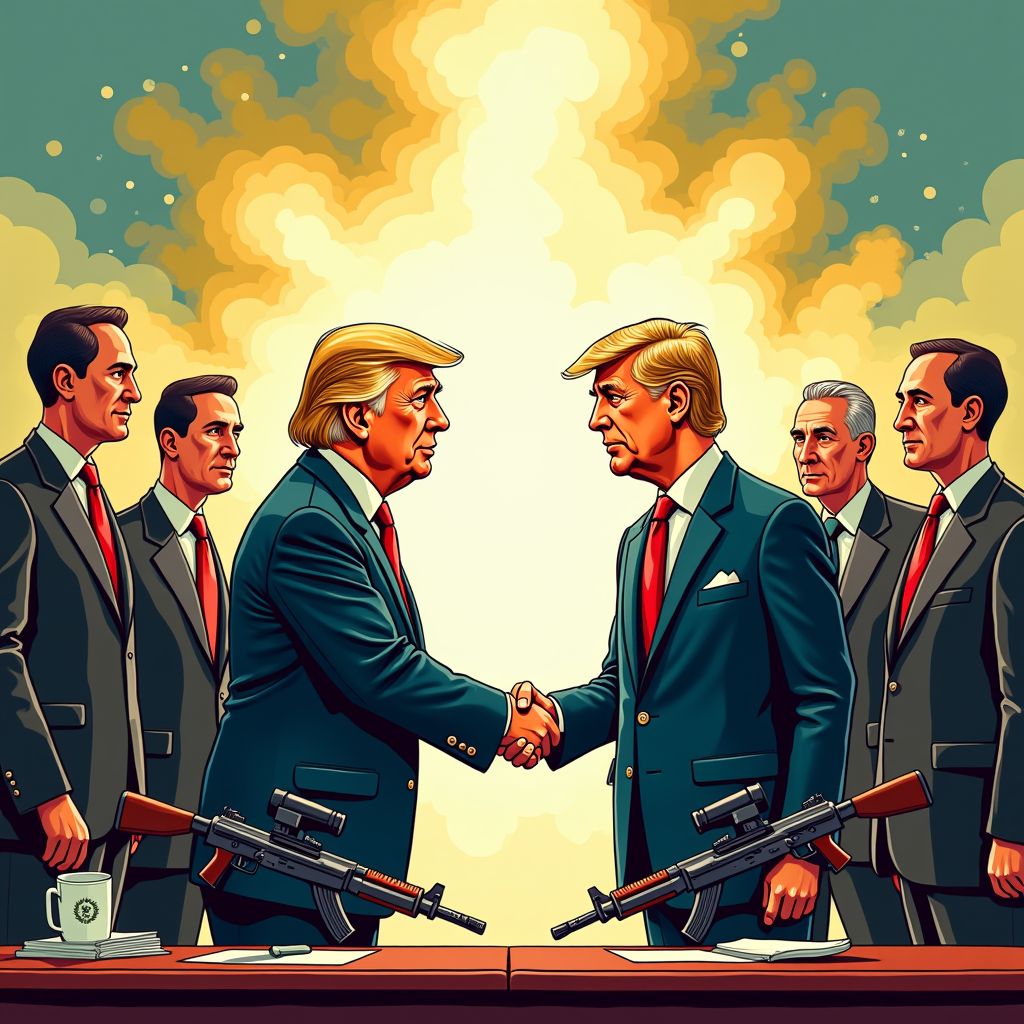 trump breekt het taboe met hamas om gaza-stilstand te forceren