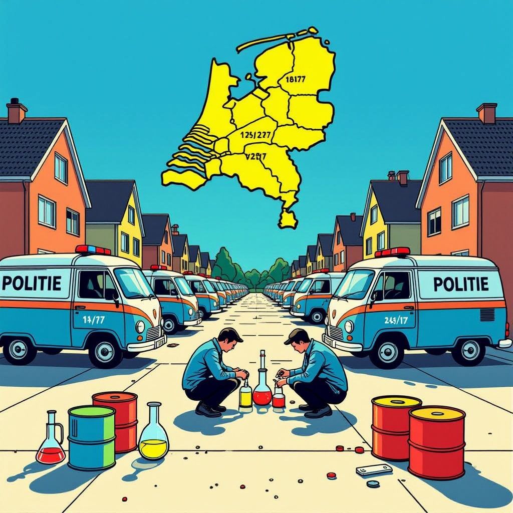 minder drugslabs en helft minder dumpingen: Nederland ziet omslag