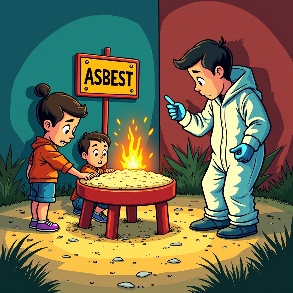 asbest gevonden in speelzand voor kinderen