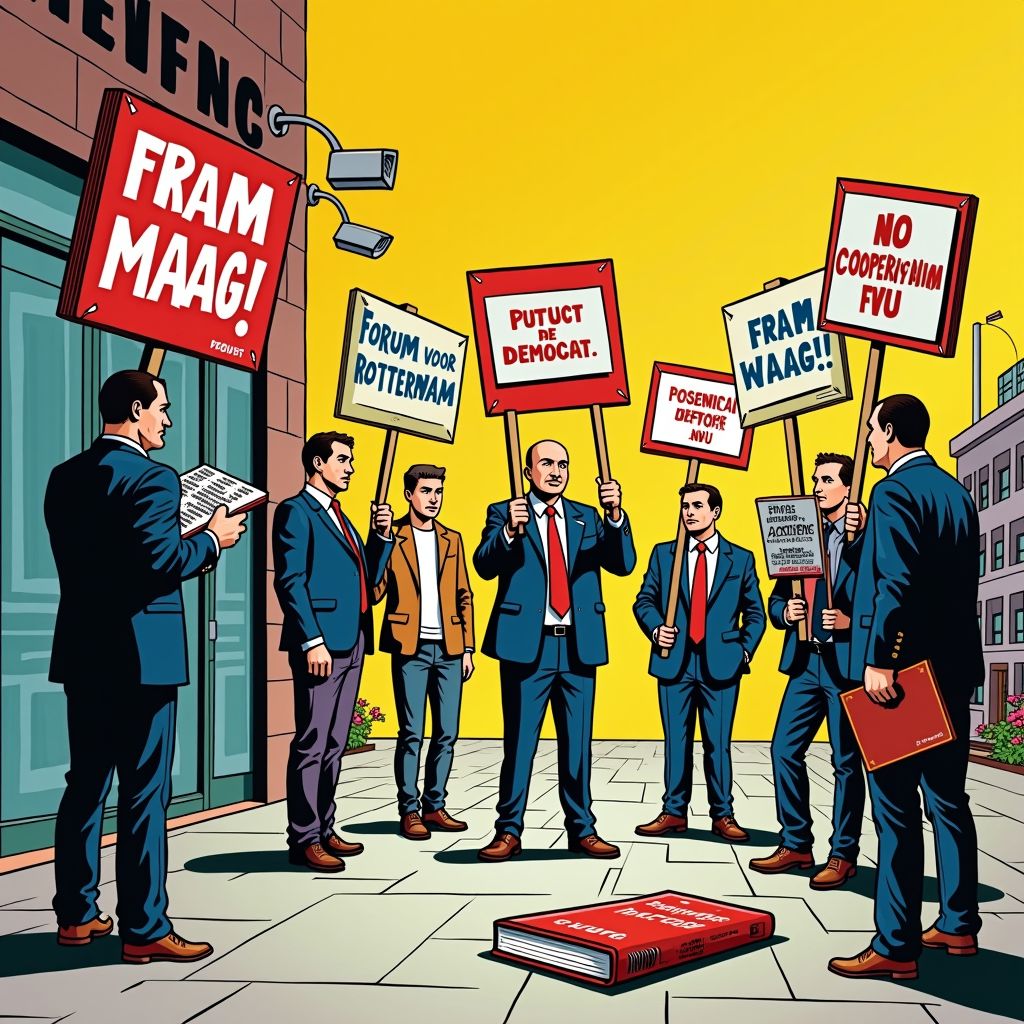 forum voor democratie under fire as cities boycott over extremist ties