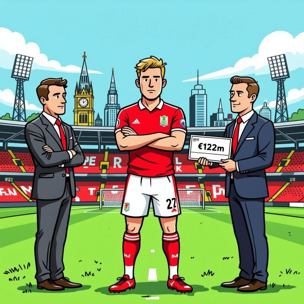 man city biedt €122m voor elliot anderson, forest wijst bod af