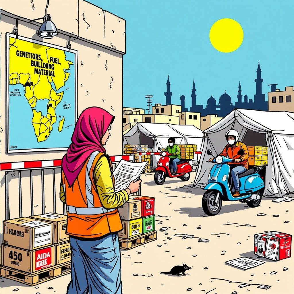 israel houdt vrijwel alle hulp tegen, maar cola en e-bikes mogen wél