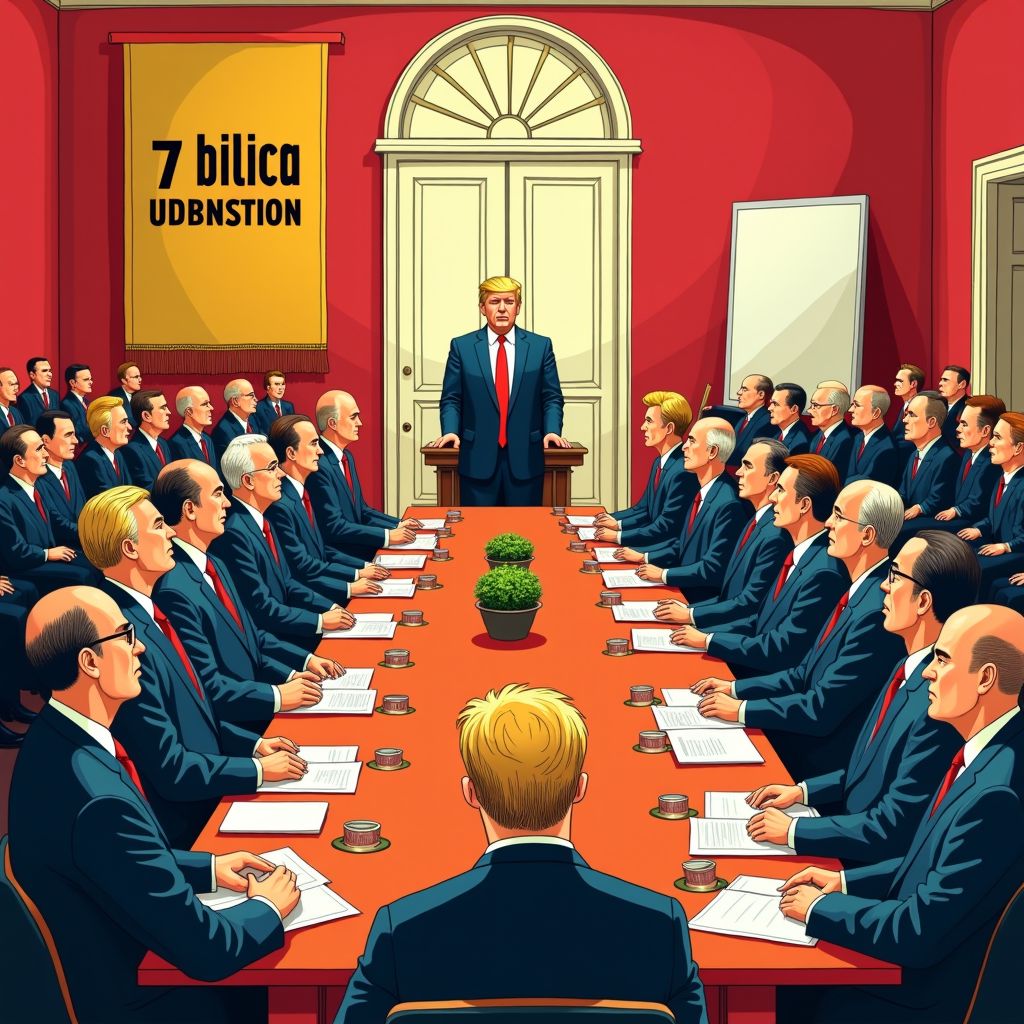 Trump brengt 30 landen samen voor Gaza, met 7 miljard en troepen