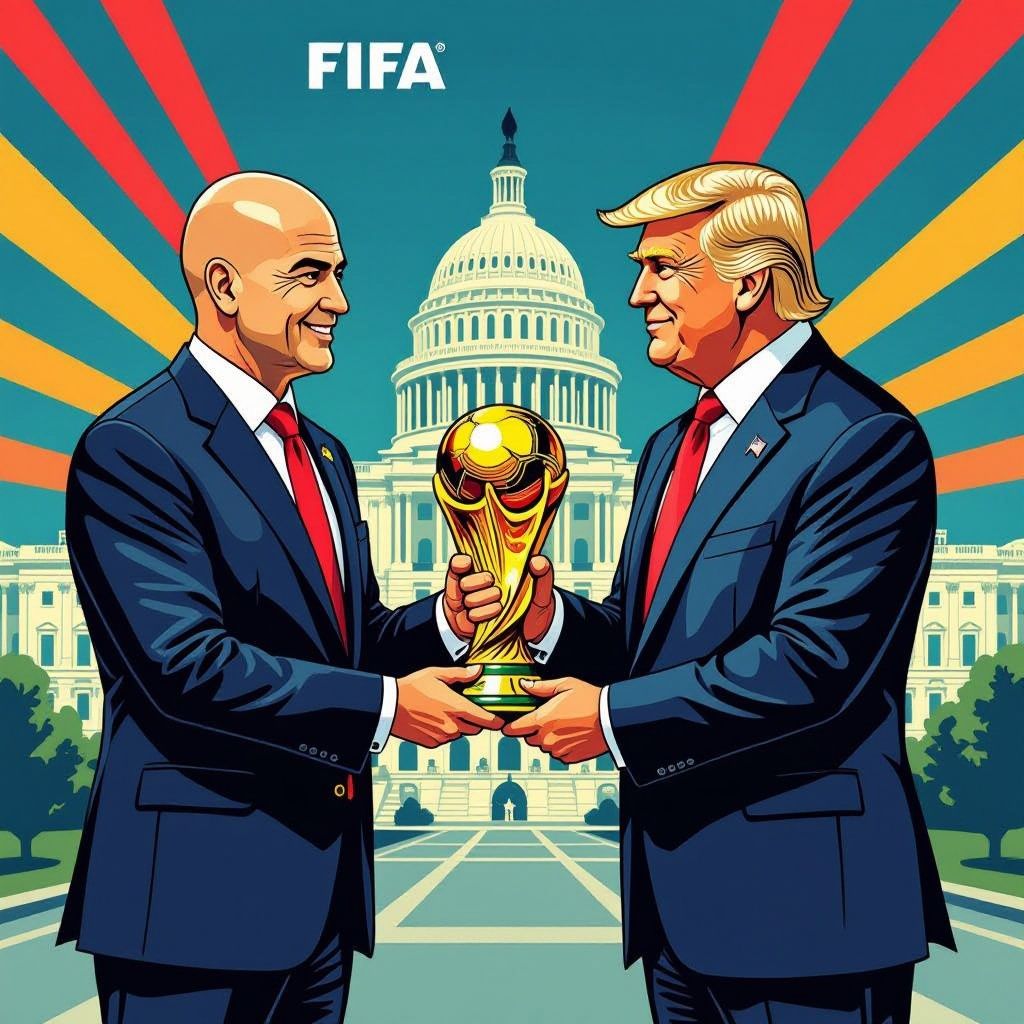 Infantino's delicate dance with trump ahead of 2026 world cup