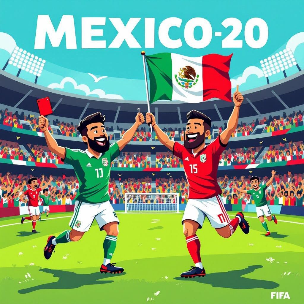 mexico begint wereldbeker met flinke voorsprong