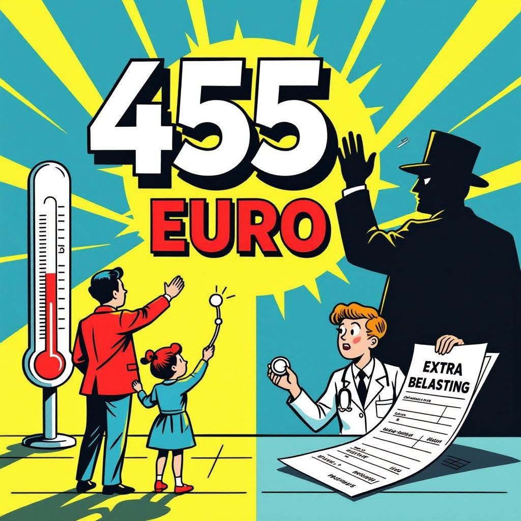 kabinet verhoogt eigen risico naar 455 euro maar mist cruciale steun