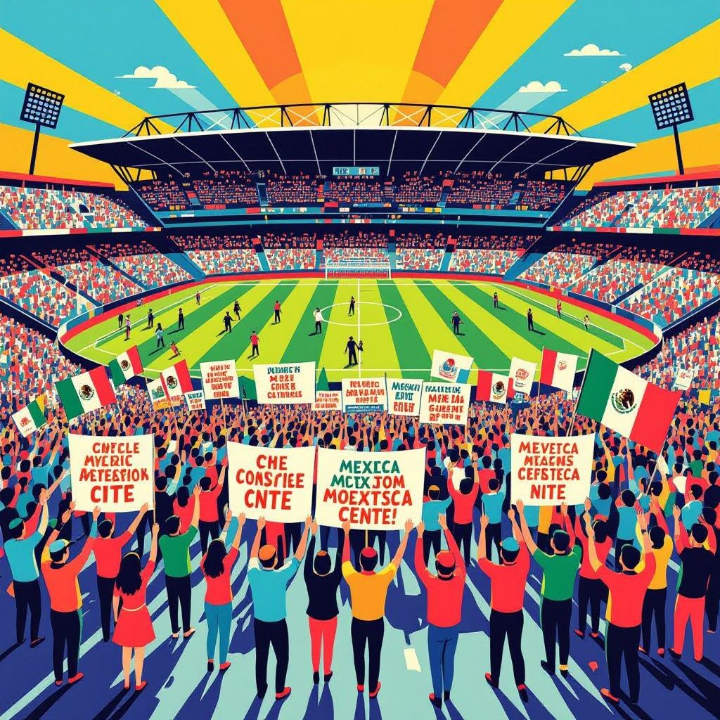 protesten bedreigen wk-opening: demonstranten blokkeren estadio azteca