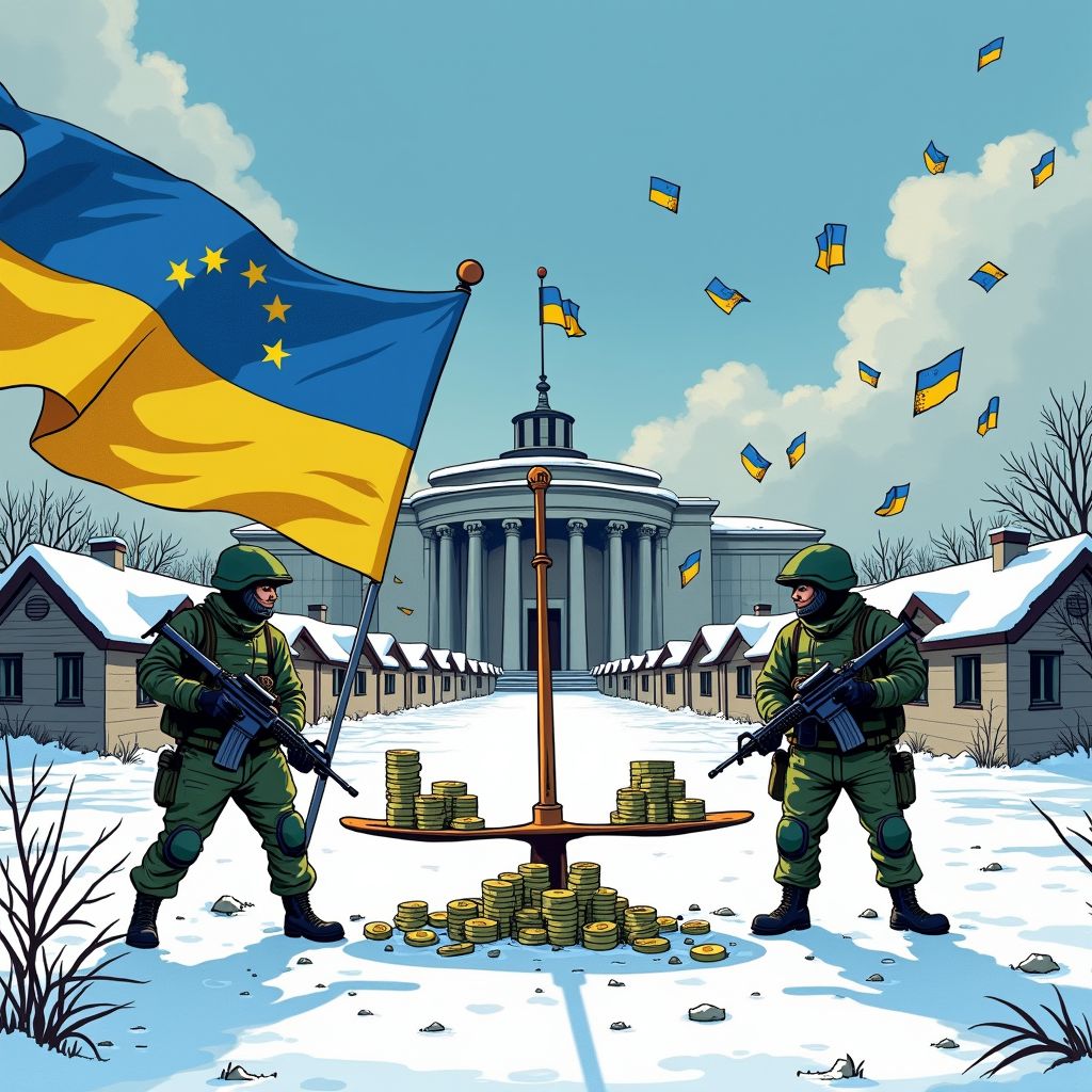 eu goedkeurt gigantische 90 miljard euro lening voor oekraïne middenin winteraanval