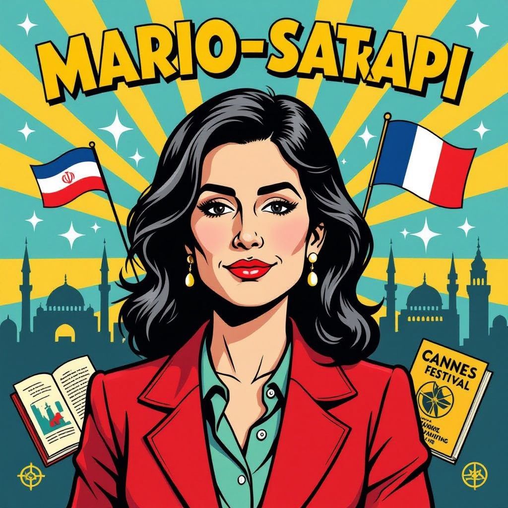 Franco-iraanse striptekenaar Marjane Satrapi overleden op 56-jarige leeftijd