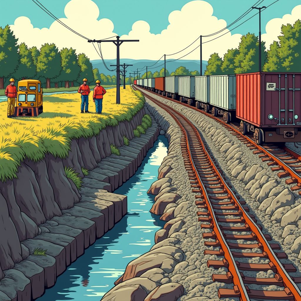 Machinisten slaan alarm over verzakt spoor bij Meteren