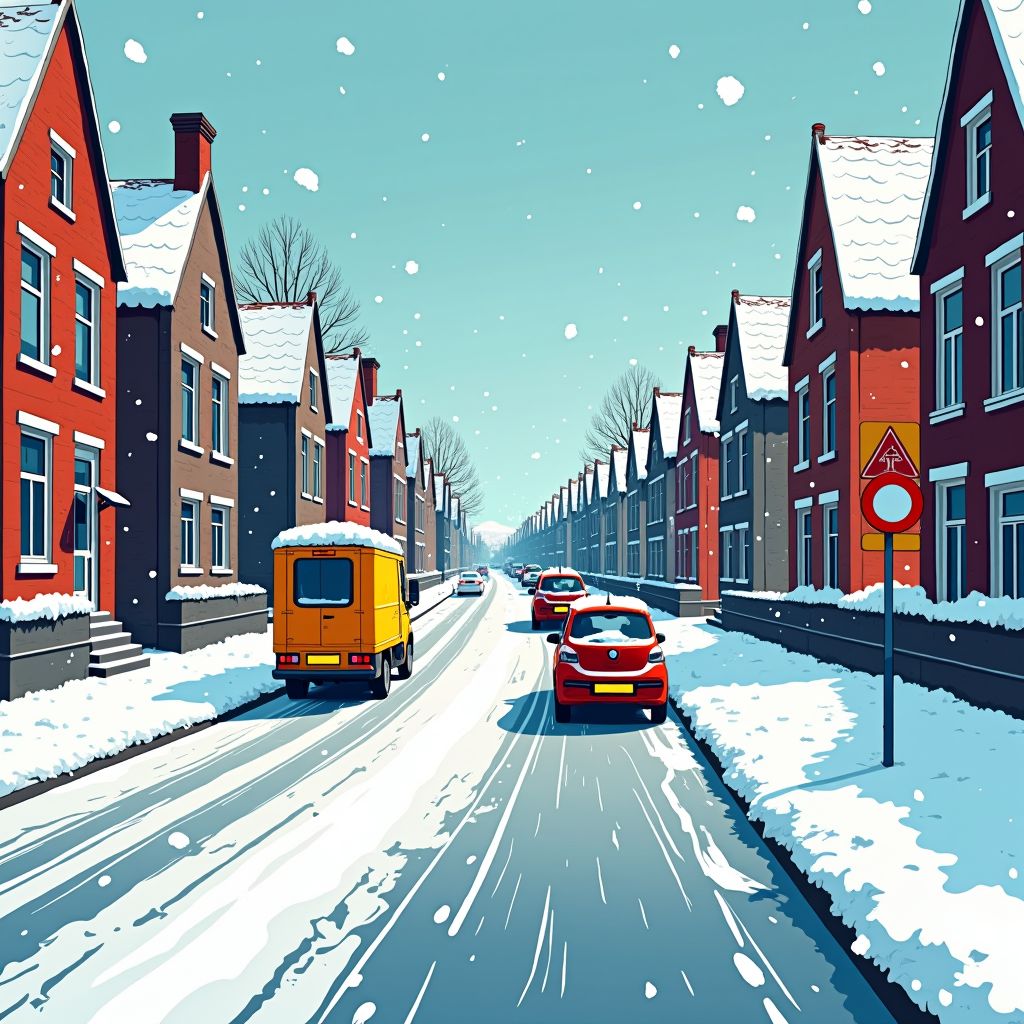 Natte sneeuw legt midden- en zuid-nederland blank