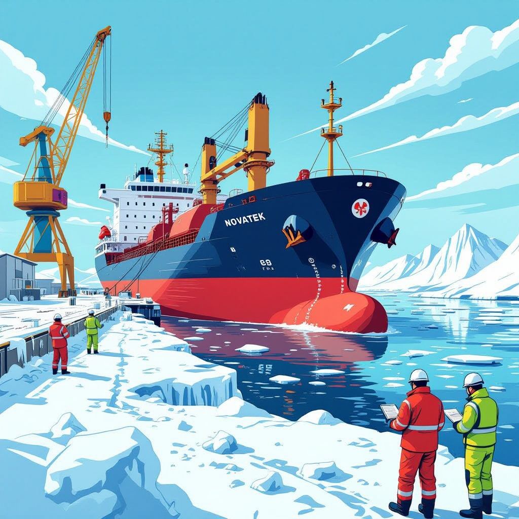 laatste westerse werf onderhoudt ijsbreker die Russische arctische LNG mogelijk maakt