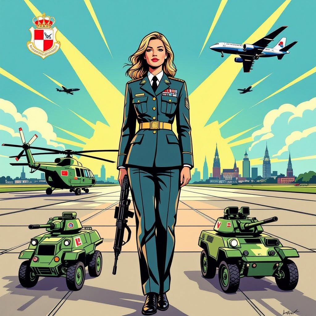 kroonprinses amalia begint legerstage als gewone korporaal