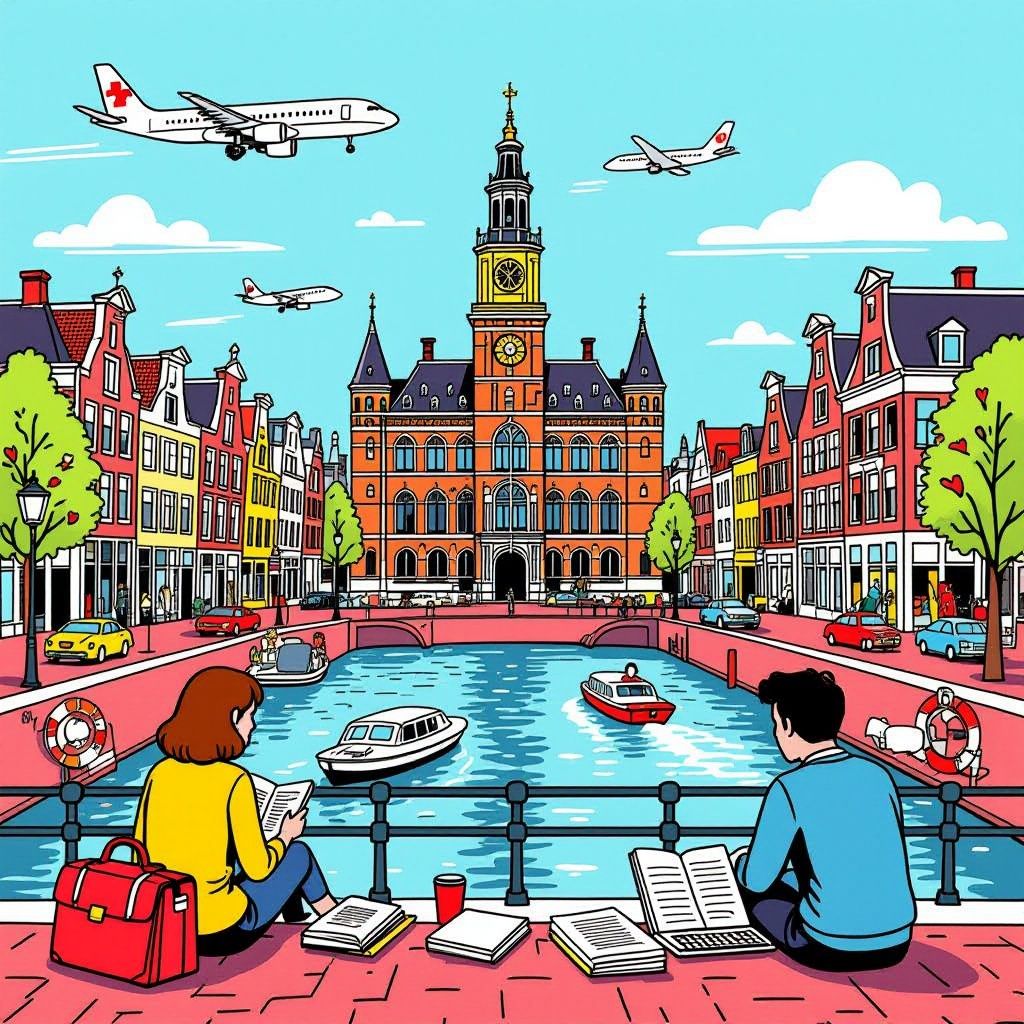 Internationale studenten trekken zich terug uit Nederland
