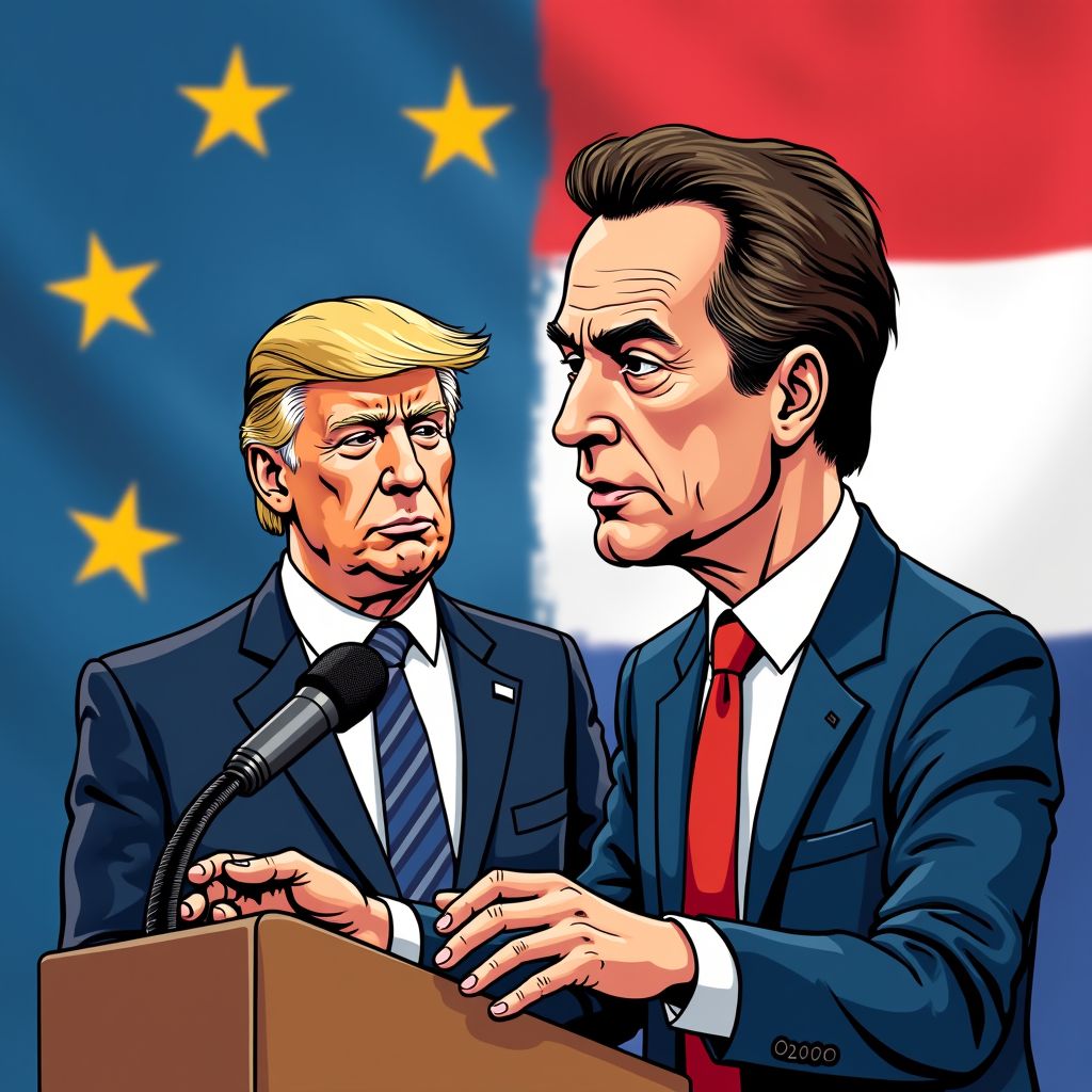 Rutte houdt cruciale toespraak terwijl Trump Europa 'zwak' noemt