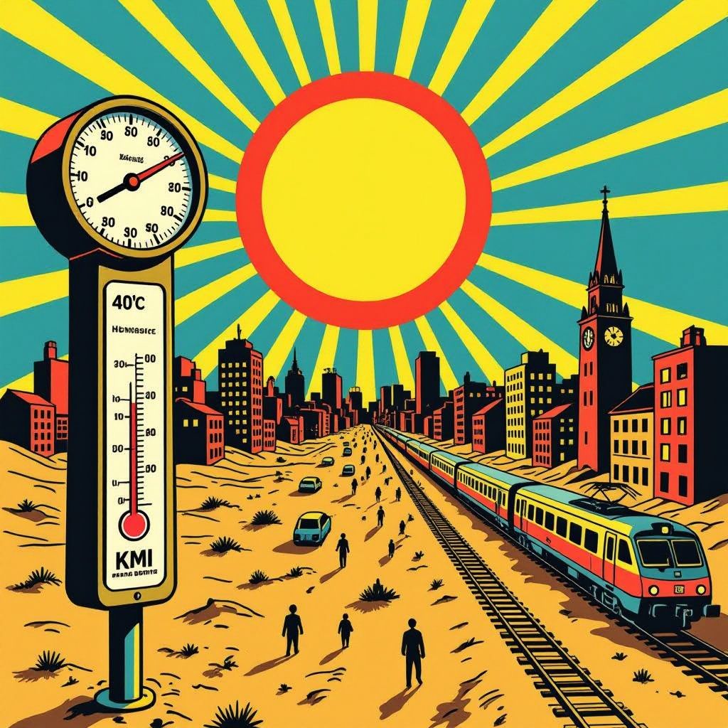België in code rood: hittepiek van 40 graden dreigt