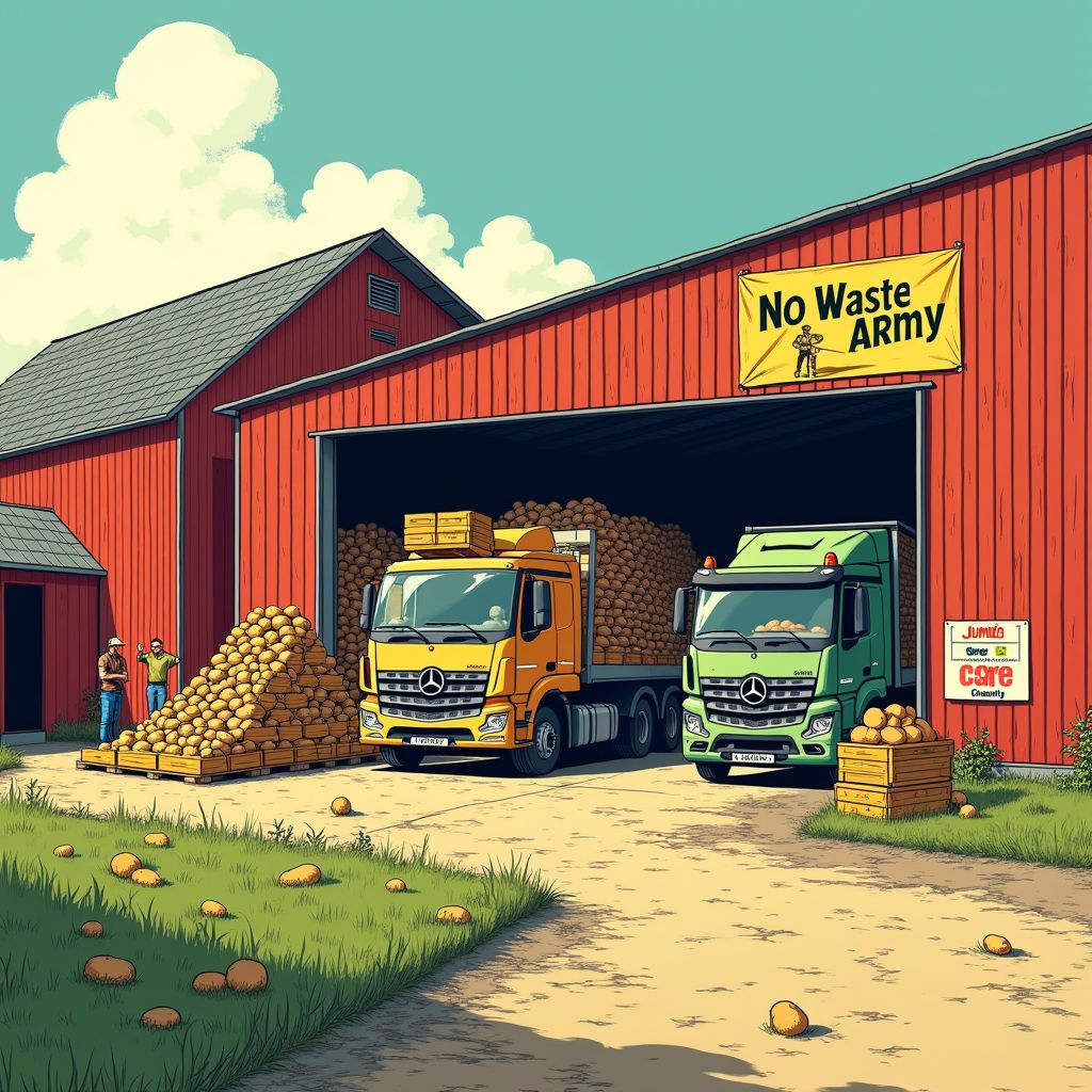 koop nu: boeren vragen hulp om 500 miljoen kilo aardappelen te redden