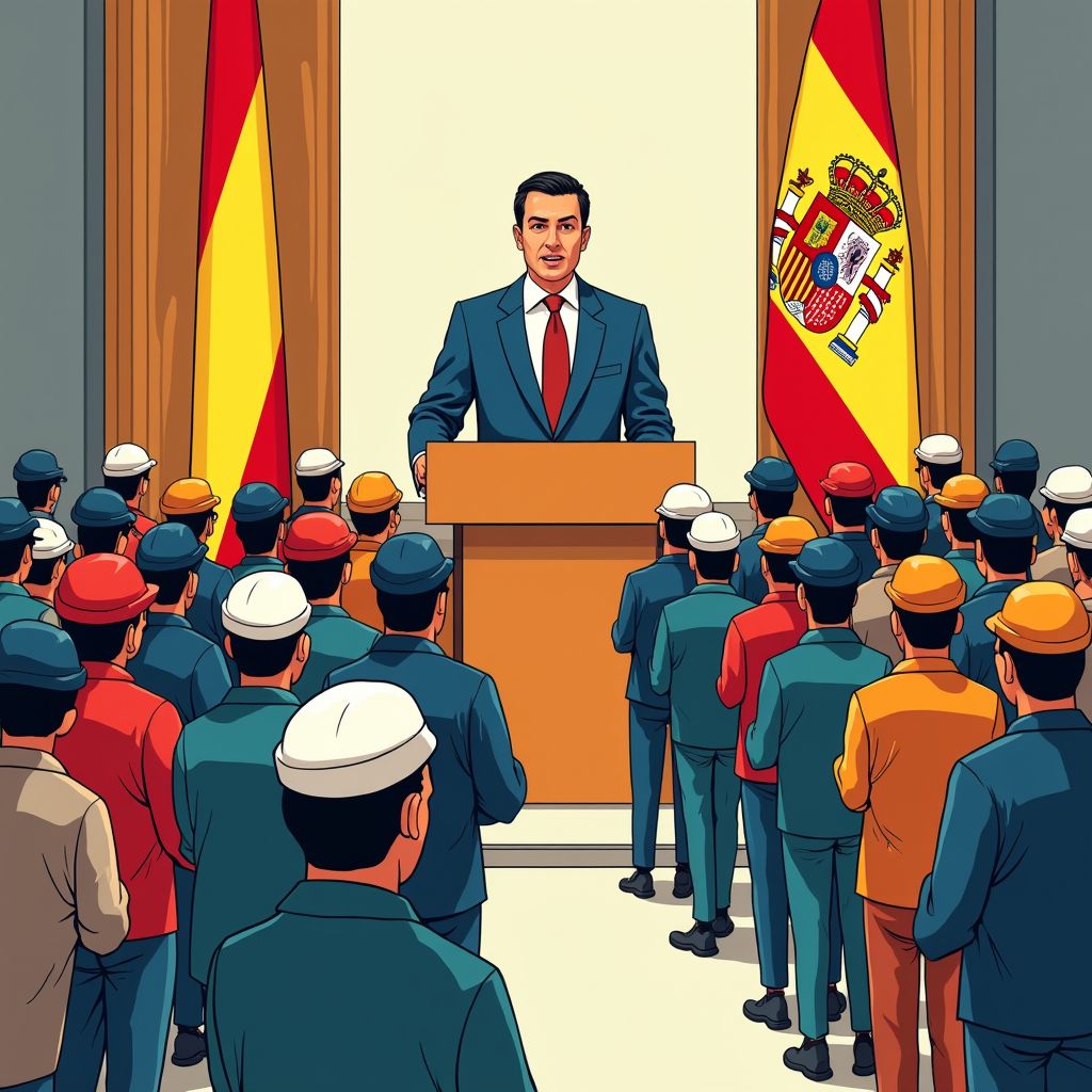 sánchez zegt dat westerse landen meer migratie nodig hebben