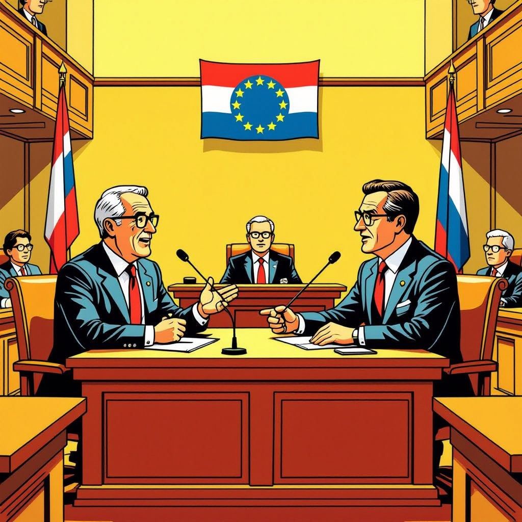 top dutch leaders face parliament on europe's future